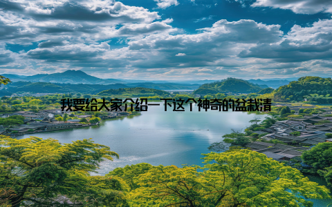 我要给大家介绍一下这个神奇的盆栽清